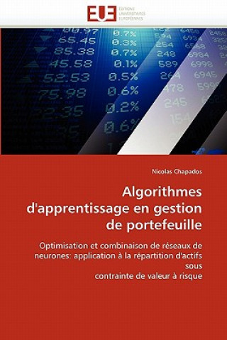 Könyv Algorithmes d''apprentissage En Gestion de Portefeuille Nicolas Chapados