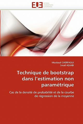 Könyv Technique de Bootstrap Dans l''estimation Non Param trique Mouloud Cherfaoui