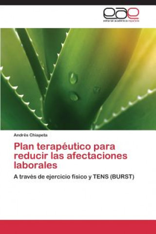 Könyv Plan terapeutico para reducir las afectaciones laborales Chiapeta Andres