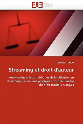 Книга Streaming Et Droit d''auteur Theodoros Chiou