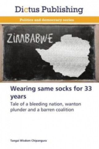 Könyv Wearing same socks for 33 years Tangai Wisdom Chipangura