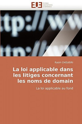 Книга Loi Applicable Dans Les Litiges Concernant Les Noms de Domain Rabih Choueiri