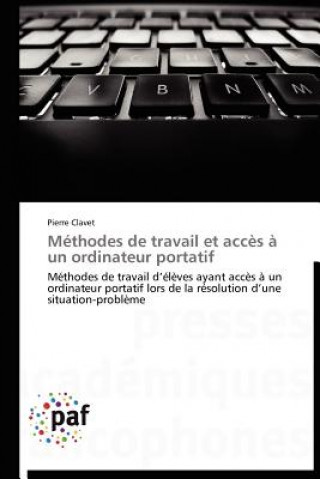 Carte Methodes de Travail Et Acces A Un Ordinateur Portatif Pierre Clavet