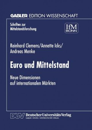 Książka Euro Und Mittelstand Reinhard Clemens