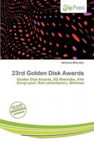 Kniha 23rd Golden Disk Awards Nethanel Willy