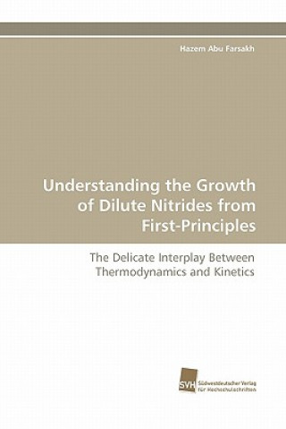 Kniha Understanding the Growth of Dilute Nitrides from First-Principles Hazem Abu Farsakh