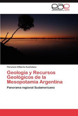 Carte Geologia y Recursos Geologicos de la Mesopotamia Argentina Acenolaza Florencio Gilberto