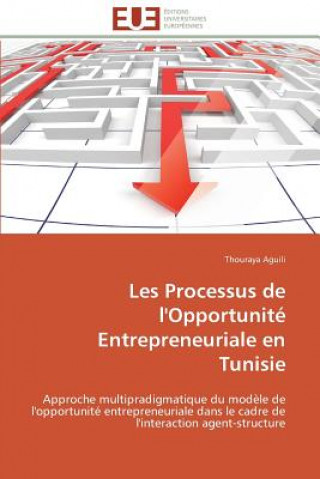 Kniha Les Processus de l'Opportunit  Entrepreneuriale En Tunisie Thouraya Aguili