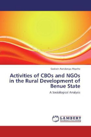 Könyv Activities of CBOs and NGOs in the Rural Development of Benue State Godwin Aondongu Akpehe
