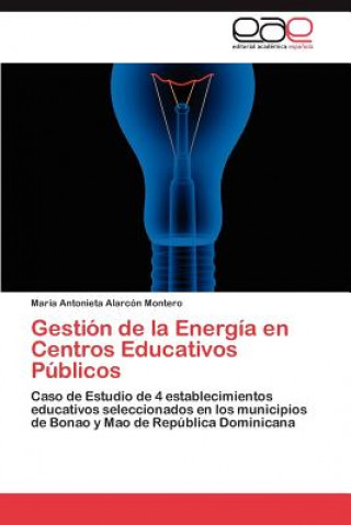 Kniha Gestion de la Energia en Centros Educativos Publicos María Antonieta Alarcón Montero