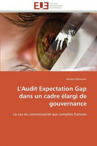 Buch L'Audit Expectation Gap Dans Un Cadre  largi de Gouvernance Khaled Albouaini