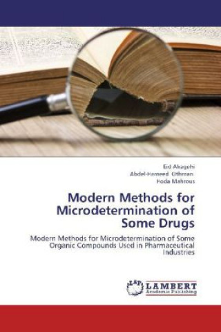 Libro Modern Methods for Microdetermination of Some Drugs Eid Alragehi