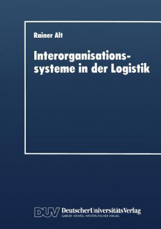 Carte Interorganisationssysteme in Der Logistik Rainer Alt