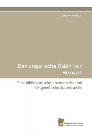 Libro Ungarische Odon Von Horvath Orsolya Ambrus