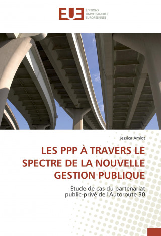 Knjiga LES PPP À TRAVERS LE SPECTRE DE LA NOUVELLE GESTION PUBLIQUE Jessica Amiot