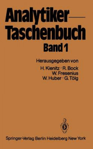 Knjiga Analytiker-Taschenbuch Hermann Kienitz