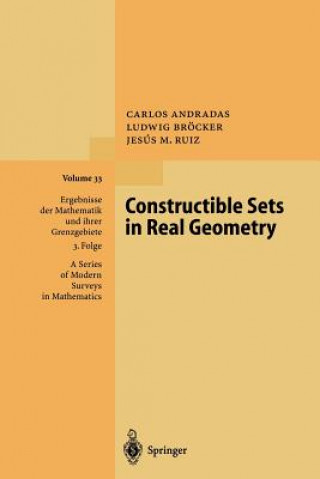 Könyv Constructible Sets in Real Geometry Carlos Andradas