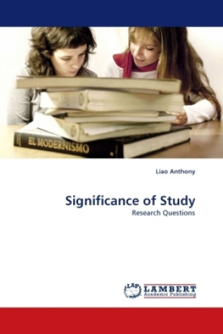 Kniha Significance of Study Liao Anthony