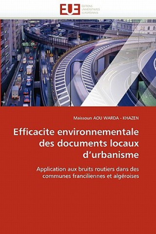 Buch Efficacite Environnementale Des Documents Locaux d''urbanisme Maissoun Aou Warda-Khazen