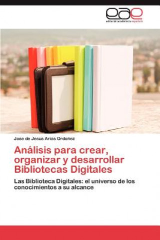 Książka Analisis para crear, organizar y desarrollar Bibliotecas Digitales Jose De Jesus Arias Ordo Ez