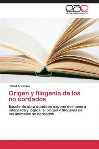 Könyv Origen y filogenia de los no cordados Arminana Rafael