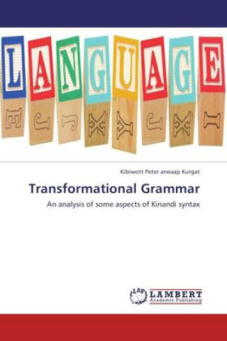 Knjiga Transformational Grammar Kibiwott Peter Arwaap Kurgat