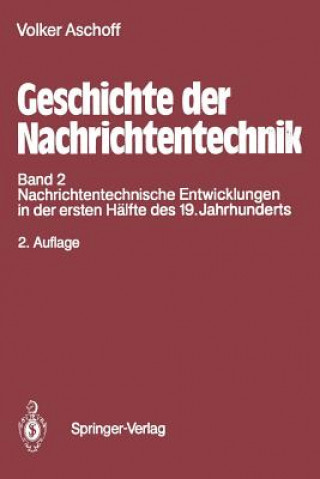 Książka Geschichte der Nachrichtentechnik Volker Aschoff