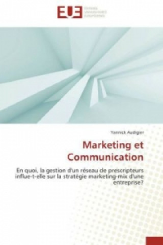 Carte Marketing et Communication Yannick Audigier