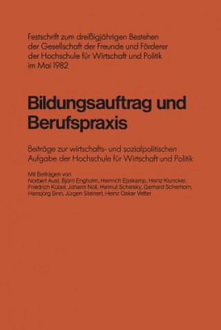 Carte Bildungsauftrag und Berufspraxis Norbert Aust