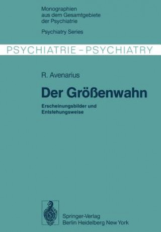 Knjiga Der Größenwahn R. Avenarius