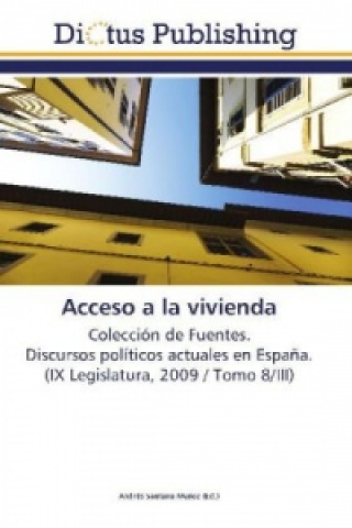 Книга Acceso a la vivienda Andrés Santana Muñoz