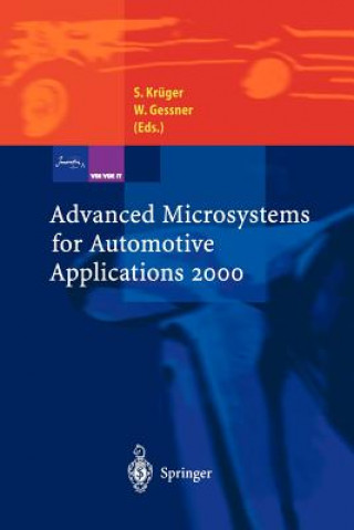 Knjiga Advanced Microsystems for Automotive Applications 2000 Wolfgang Gessner