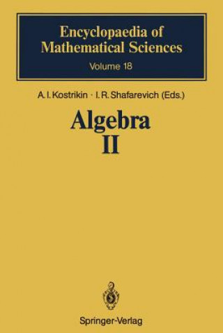 Könyv Algebra II A. I. Kostrikin