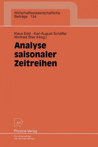 Kniha Analyse Saisonaler Zeitreihen Klaus Edel