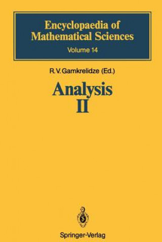 Knjiga Analysis II Revaz V. Gamkrelidze