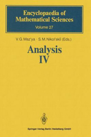 Βιβλίο Analysis IV V. G. Maz'ya