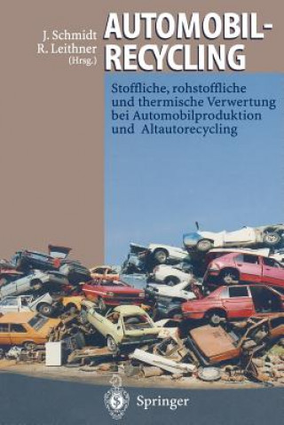 Kniha Automobilrecycling Reinhard Leithner