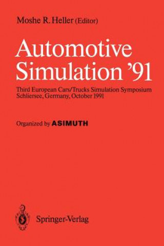 Könyv Automotive Simulation '91 Moshe R. Heller