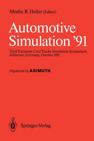 Kniha Automotive Simulation '91 Moshe R. Heller