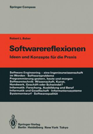 Knjiga Softwarereflexionen Robert L. Baber