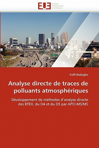 Könyv Analyse directe de traces de polluants atmospheriques Koffi Badjagbo