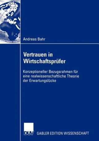 Kniha Vertrauen in Wirtschaftsprufer Andreas Bahr