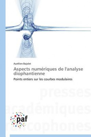 Kniha Aspects Numeriques de l'Analyse Diophantienne Aurélien Bajolet