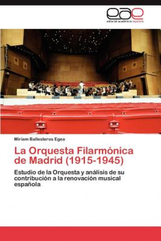 Carte Orquesta Filarmonica de Madrid (1915-1945) Miriam Ballesteros Egea