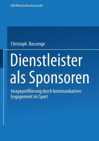 Knjiga Dienstleister ALS Sponsoren Christoph Bassenge