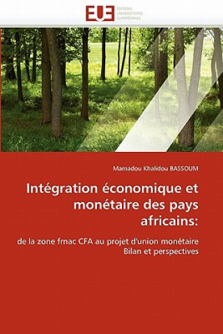 Carte Integration economique et monetaire des pays africains Mamadou Kh. Bassoum