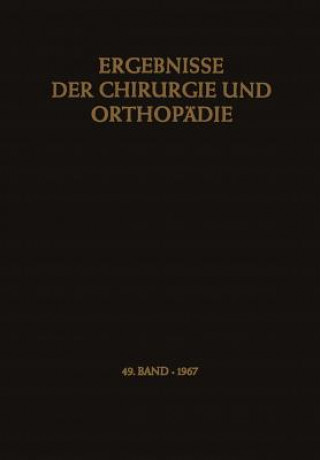 Carte Ergebnisse der Chirurgie und Orthopädie Karl H. Bauer