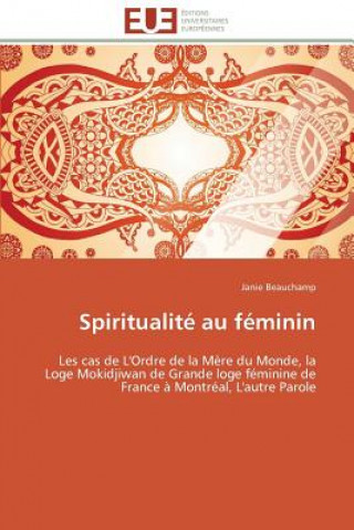 Carte Spiritualit  Au F minin Janie Beauchamp