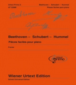 Livre Beethoven - Schubert - Hummel Ludwig van Beethoven