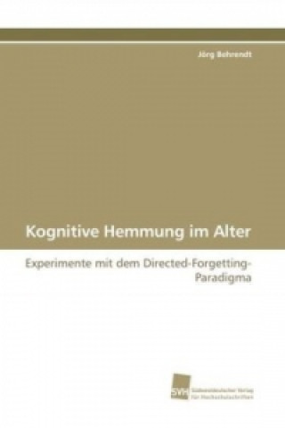 Buch Kognitive Hemmung im Alter Jörg Behrendt